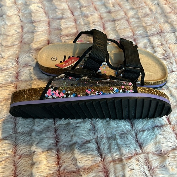 Justice Girl Sandals with sequins on the side - Picture 3 of 5